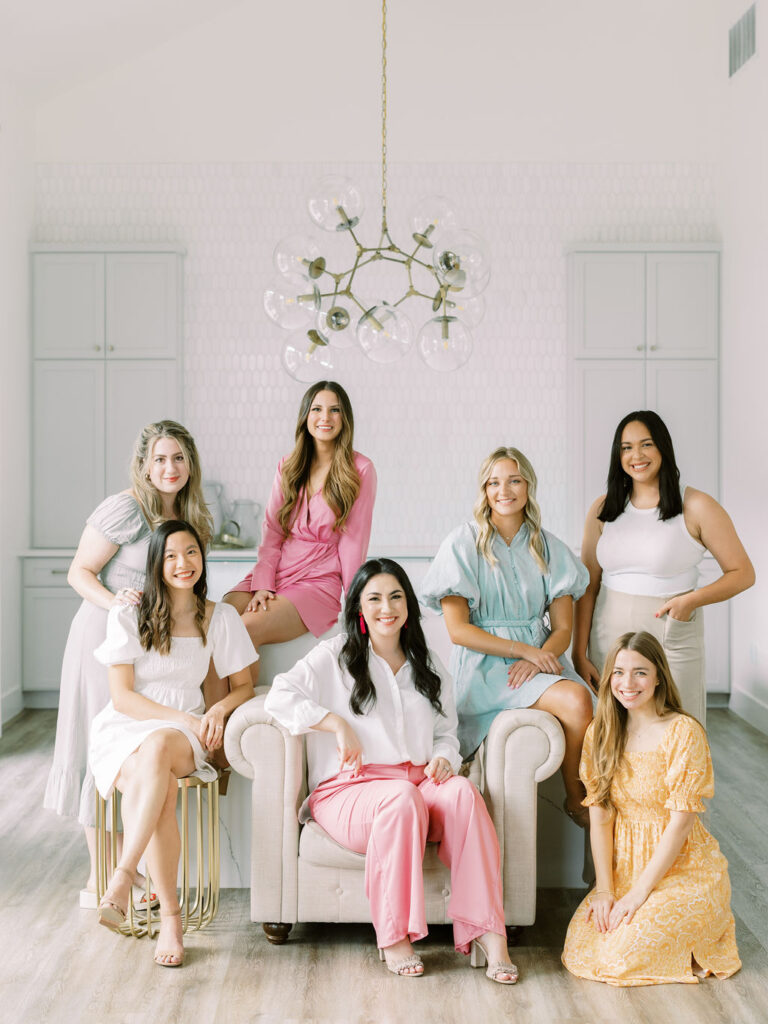 Bianca Nichole and Co Austin wedding planners team at The Arlo
