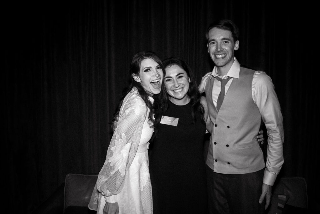 Bianca Nichole and Co austin wedding planner with bride and groom